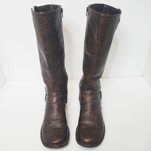BORN BOC Bernice Brown Boot Knee High 10